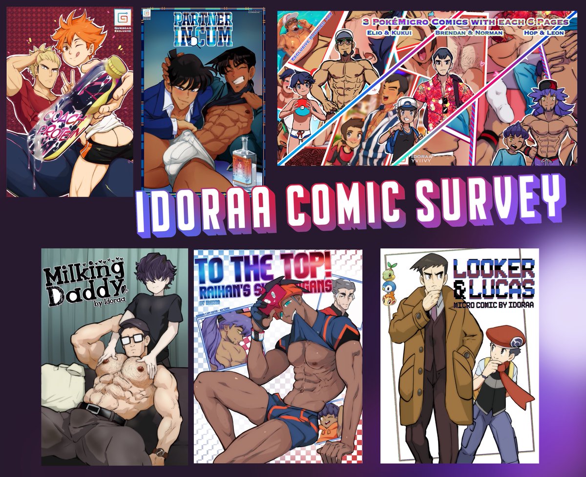 I've made a tiny survey for the Comics i've done these past years. If you purchased any of them, please consider taking a look at it :) forms.gle/4WLqddkMFumaLN…