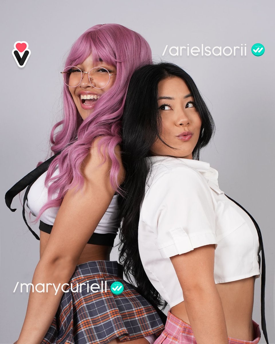 Vips - Oficial (@s2vips) on Twitter photo Qual é o seu collab dos sonhos? 💗 Marca aqui 👇🏼
Aqui na Vips buscamos criar uma conexão entre as influencers, onde elas podem trocar experiências, criar conteúdos juntas e unir seus poderes 🫶🏻
Na foto /marycuriell e /arielsaorii 🫰🏻
#cosplay #dancer #s2vips Qual é o seu collab dos sonhos? 💗 Marca aqui 👇🏼
Aqui na Vips buscamos criar uma conexão entre as influencers, onde elas podem trocar experiências, criar conteúdos juntas e unir seus poderes 🫶🏻
Na foto /marycuriell e /arielsaorii 🫰🏻
#cosplay #dancer #s2vips