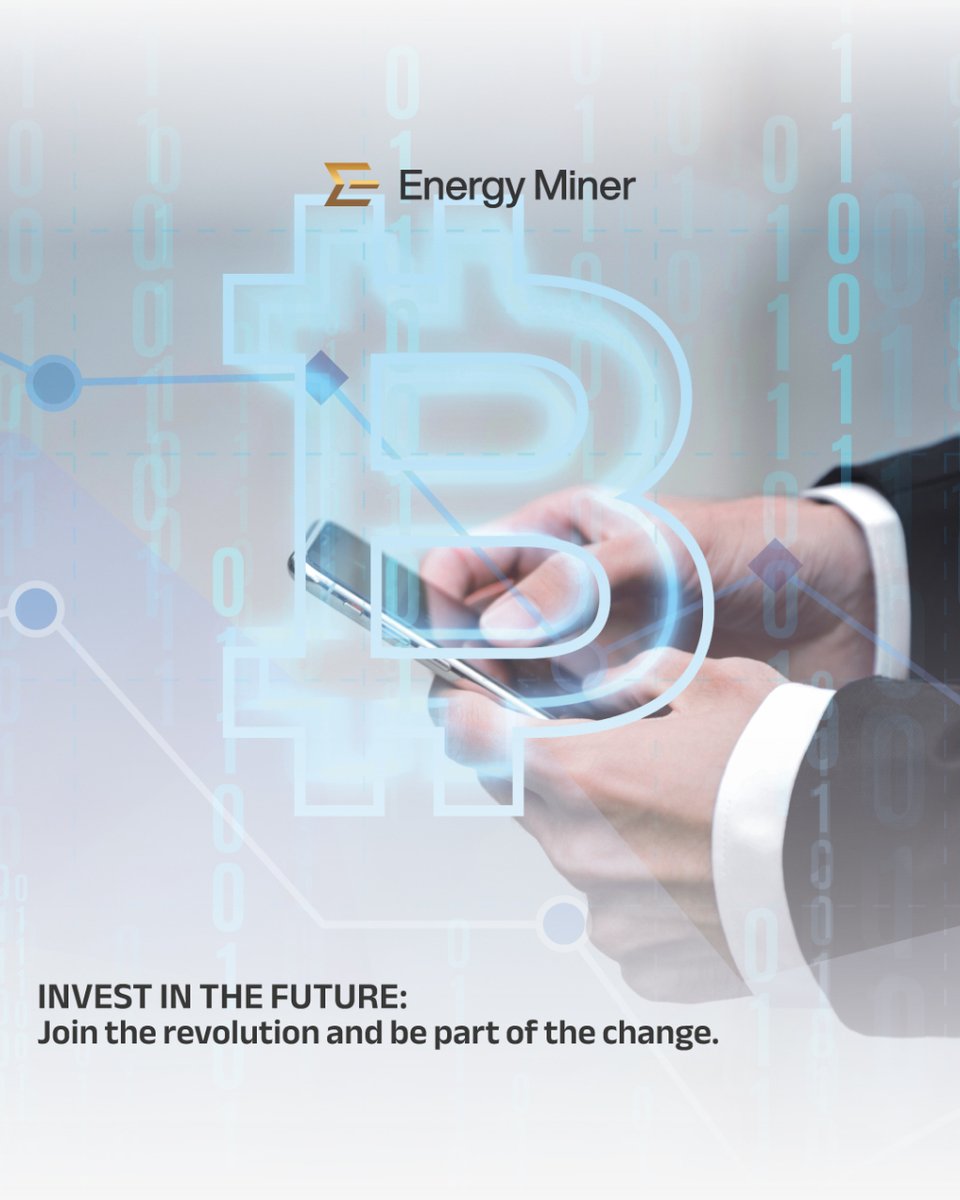 Each machine you purchase is one more step towards your financial independence.⚒️

➡️Start your mining journey today with Energy Miner! Learn more at energyminer.io 🔋

#SustainableMining #CryptoMining #BusinessSolutions #EnergyMiner #BitcoinMining #SustainableEnergy
