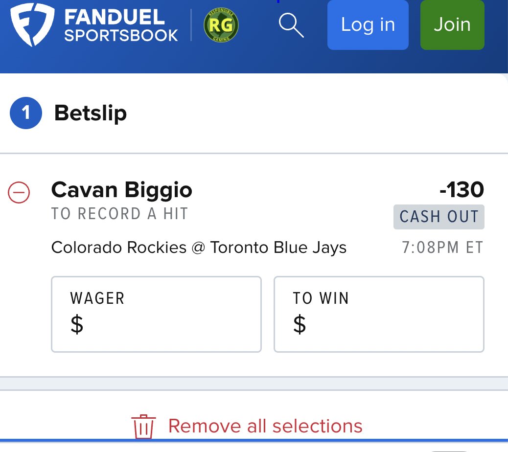 Sports betting is about price, not picks... These are two completely different bets: 1) Biggio 1+ Hit: -190 Odds on Fliff 2) Biggio 1+ Hit: -130 Odds on FanDuel One bet is absolute dogshit, the other one has solid value It's like buying a stock @ $130 vs. $190. Completely…