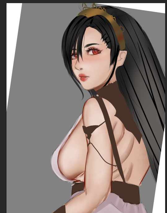 arialladraws's tweet photo. Wip of Rosa Tifa https://t.co/WC8WHDhBbv