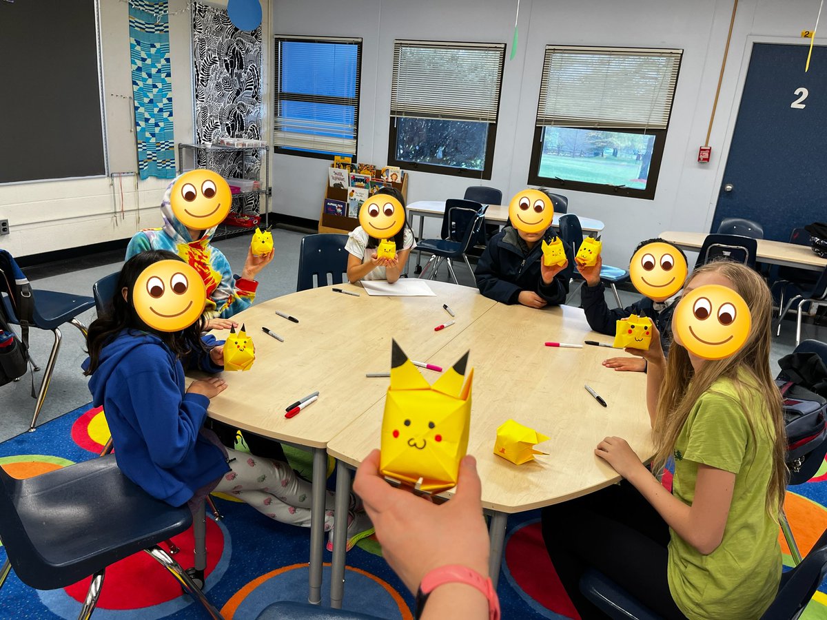 2024 Annual King Silent Auction project, “I Love Origami!” 
We had a great time🫶🏼
<a href="/A2SchoolsWL/">AAPS World Language</a> <a href="/A2schools/">A2 Public Schools</a> 
<a href="/A2KingSchool/">Koren Clinkscale - Principal</a>