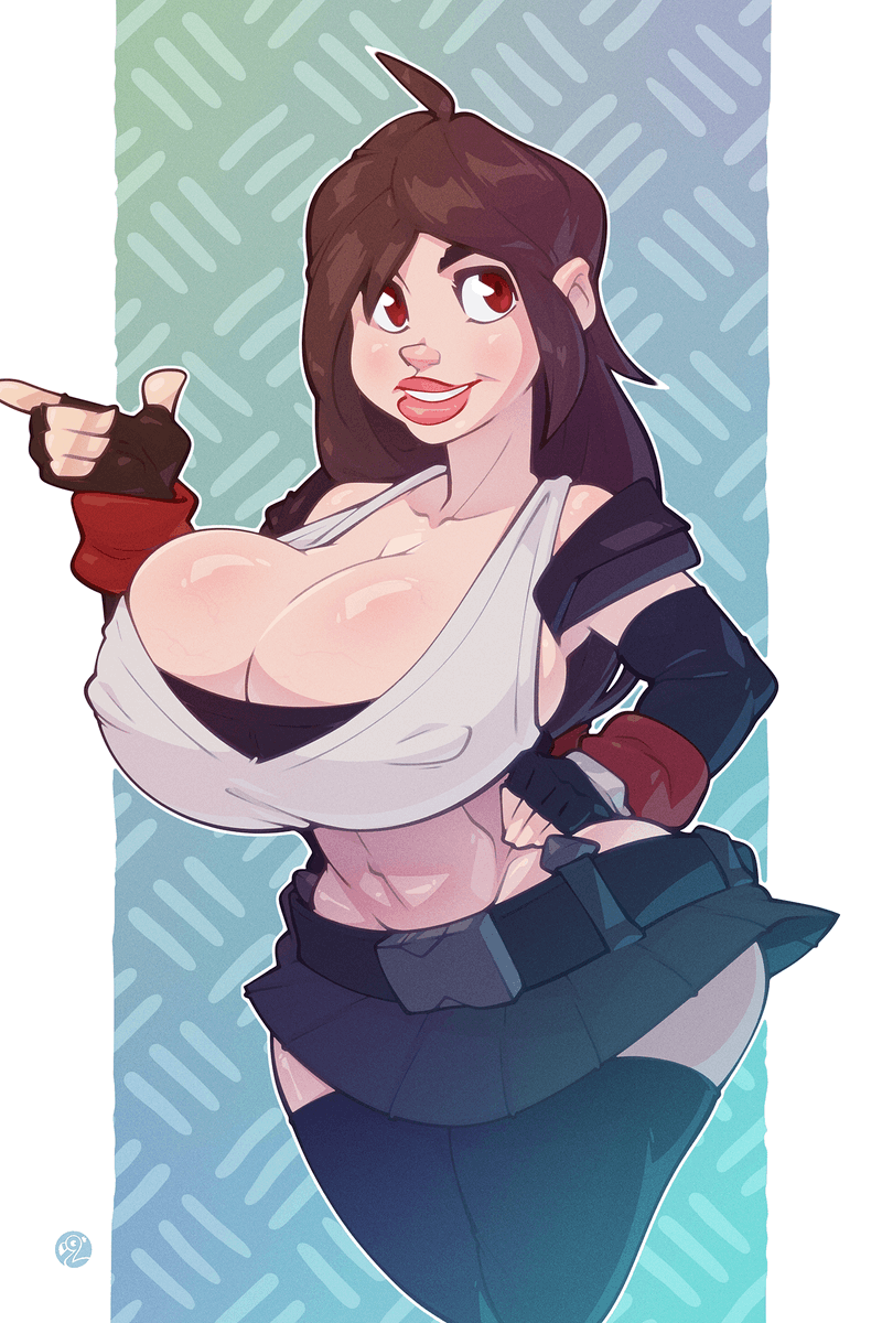 I've decided to ink and color that quick Tifa Lockheart sketch. As always, enjoy and thank you for your support!