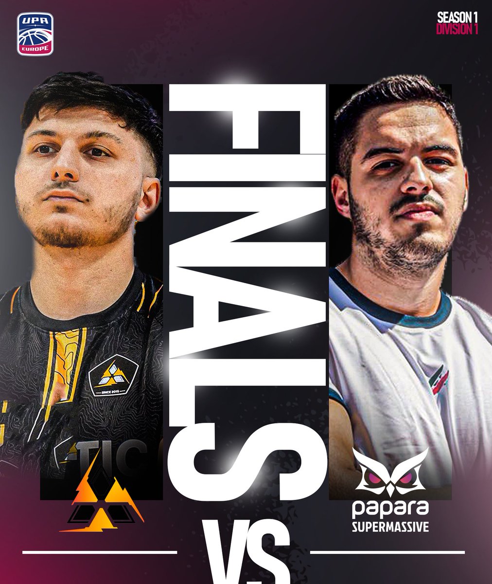 🏆 𝐓𝐇𝐄 𝐅𝐈𝐍𝐀𝐋𝐒 𝐀𝐑𝐄 𝐒𝐄𝐓! 🎟️: @F9HETIC vs @supmassgg Which team will be crowned #UPAEurope’s Season 1 champions? The moment we've all been waiting for, is… 𝐇𝐄𝐑𝐄. #UPAEurope #Division1Finals