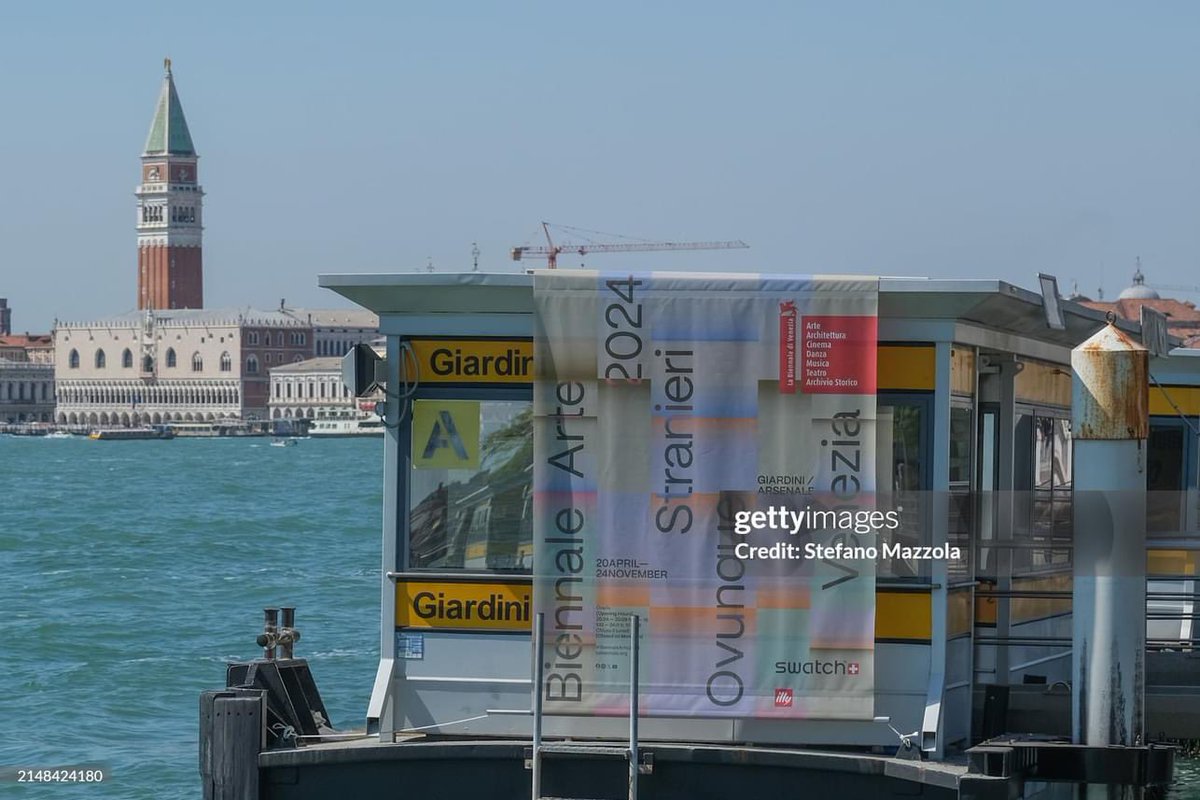 Venezia è pronta ad ospitare la 60esima Biennale d'Arte #venice #biennalearte2024 #events #art @la_Biennale