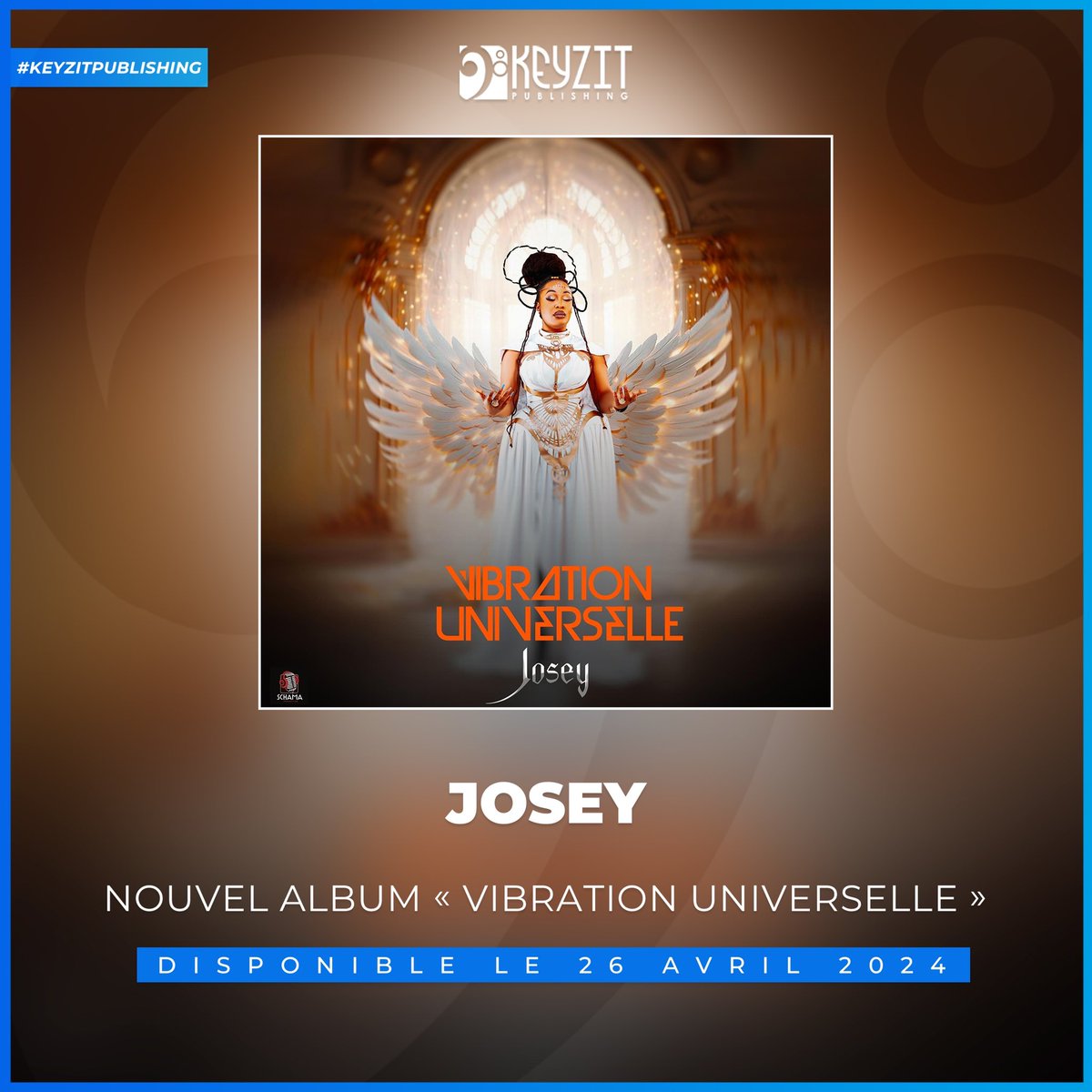 keyzit_tchad's tweet image. [Keyzit Publishing]
Rendez-vous ce 26 avril pour découvrir « Vibration universelle », le nouvel album tant attendu de la diva ivoirienne Josey, sur toutes les plateformes de streaming et téléchargement légal !

Un projet édité par Keyzit !

#Josey #KeyzitPublishing #Keyzit