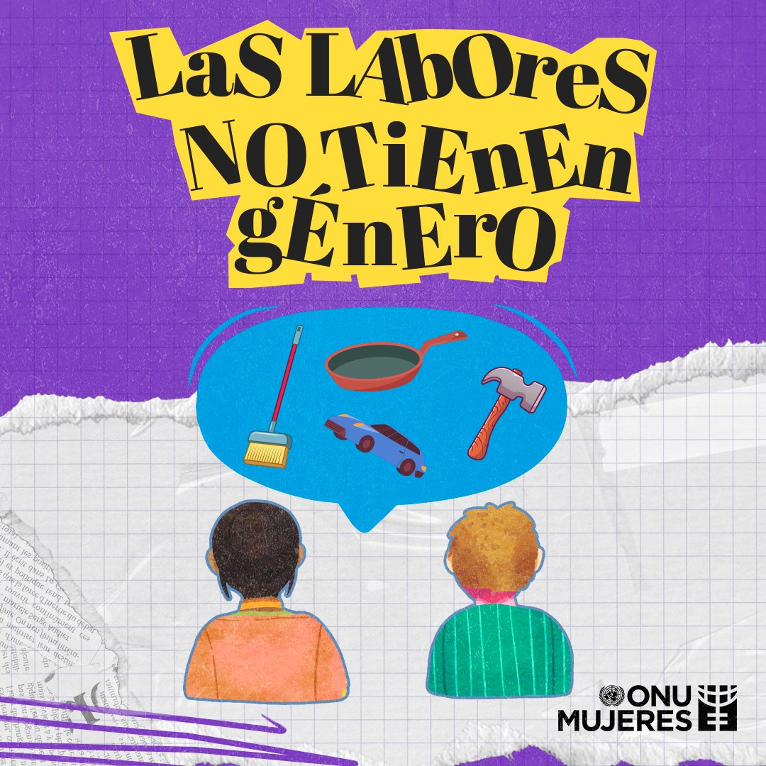 Ni las profesiones ✈️🚔🔨📐
Ni los deportes 🏀🎾⛸️⚽️
Ni las labores tienen género.

Limitar la infancia con ideas preconcebidas, es limitar su potencial y desarrollo de capacidades. Acabemos con los estereotipos de género que sólo perpetúan la desigualdad.

#IgualdadDeGénero