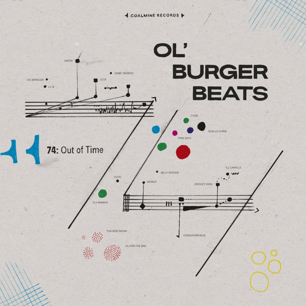 @DagogetaTv Ol' Burger Beats - 74: Out of Time The compilation features Fly Anakin, billy woods, Vic Spencer, Quelle Chris, Pink Siifu, Ill Camille, lojii, YUNGMORPHEUS, Tha God Fahim, and more.