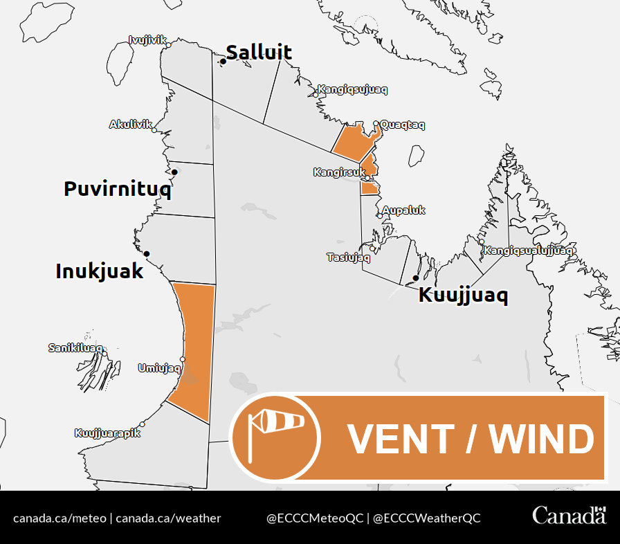 ⚠️ Blizzard and/or winds WARNINGS in effect for several regions of Northern Quebec. For details, visit: weather.gc.ca/index_e.html?z…
#QCstorm