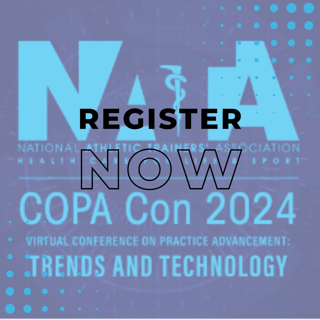 Copa Con 2024 starts tomorrow! There is still time to register, head over to educate.nata.org/copacon2024 to get registered. Don't forget you can use your NATA Membership credits towards your overall cost of Copa Con!