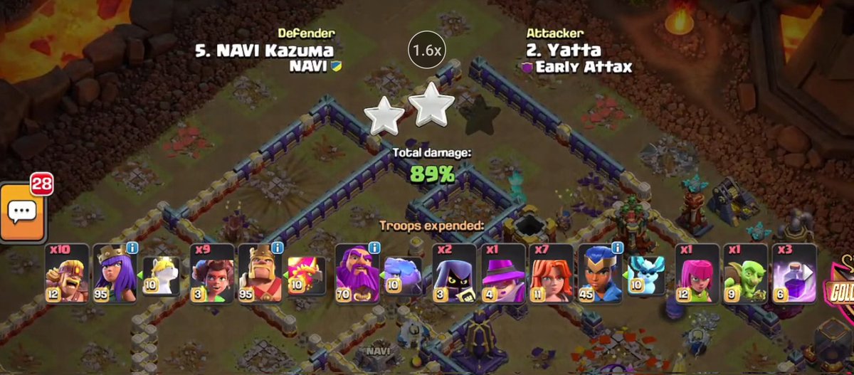 realdarth05's tweet image. 91% Same Traps🤝
Kazuma Base 1:
link.clashofclans.com/en?action=Open…
Klaus Base 2:
link.clashofclans.com/en?action=Open…
Sumit Base 3:
link.clashofclans.com/en?action=Open…
Follow Rt For more 💙
#clashofclans #warbase #legendbase