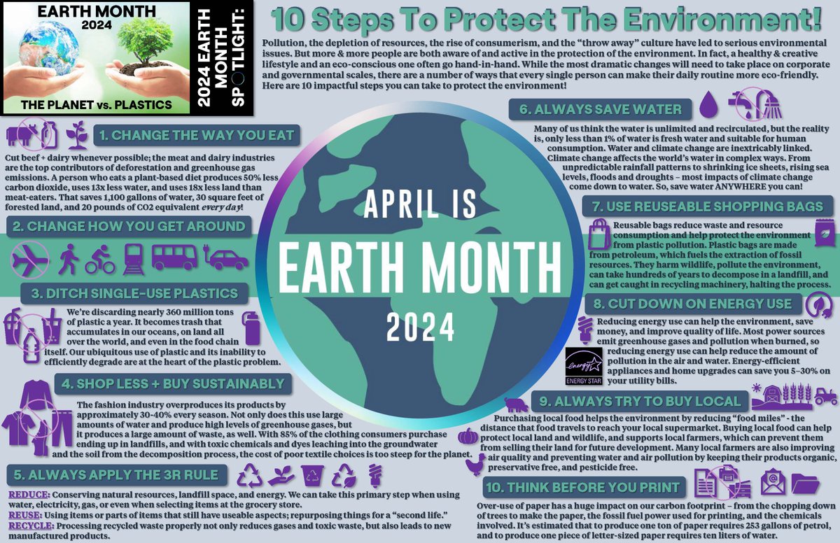 It’s Earth Month! We want to share our Spotlight so that you can join our employees in taking impactful steps to protect the environment. Enjoy! #intelligenthealth #employees #culture #earthmonth #earthday