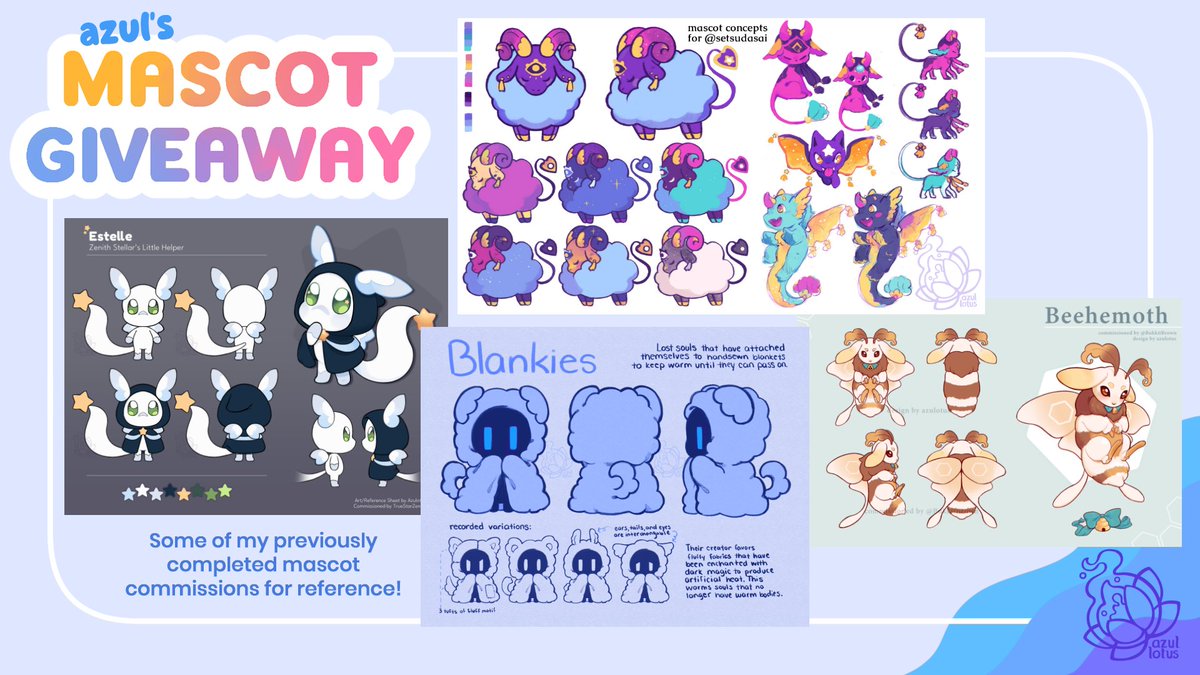 Hiii I draw little guys and now u can try for a chance to have one for yourself! ૮(,,^⩊^,,)ა - Like + RT - Follow me - Reply w your favorite 'little guy'! 💙 Ends April 20 @ 1:00 PM CT 💙
