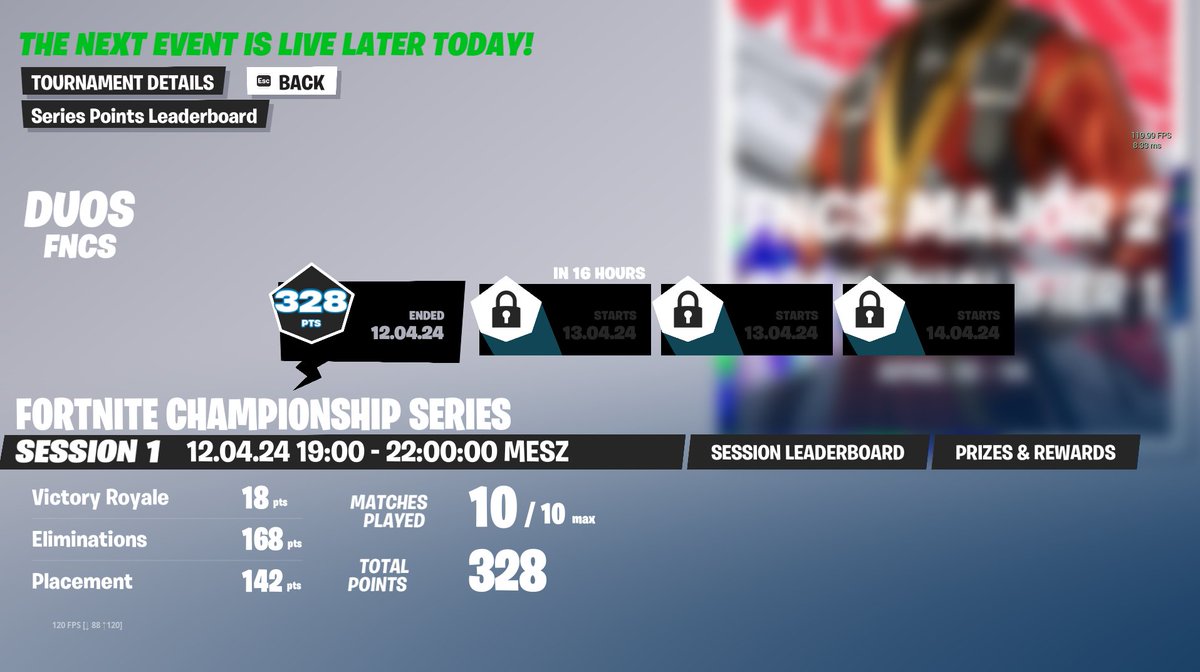 Qualed for Round 2 w/<a href="/Alperen_fnbr/">AVE Alperen</a> 
played bad

<a href="/TeamSwyzz/">Team Swyzz</a>