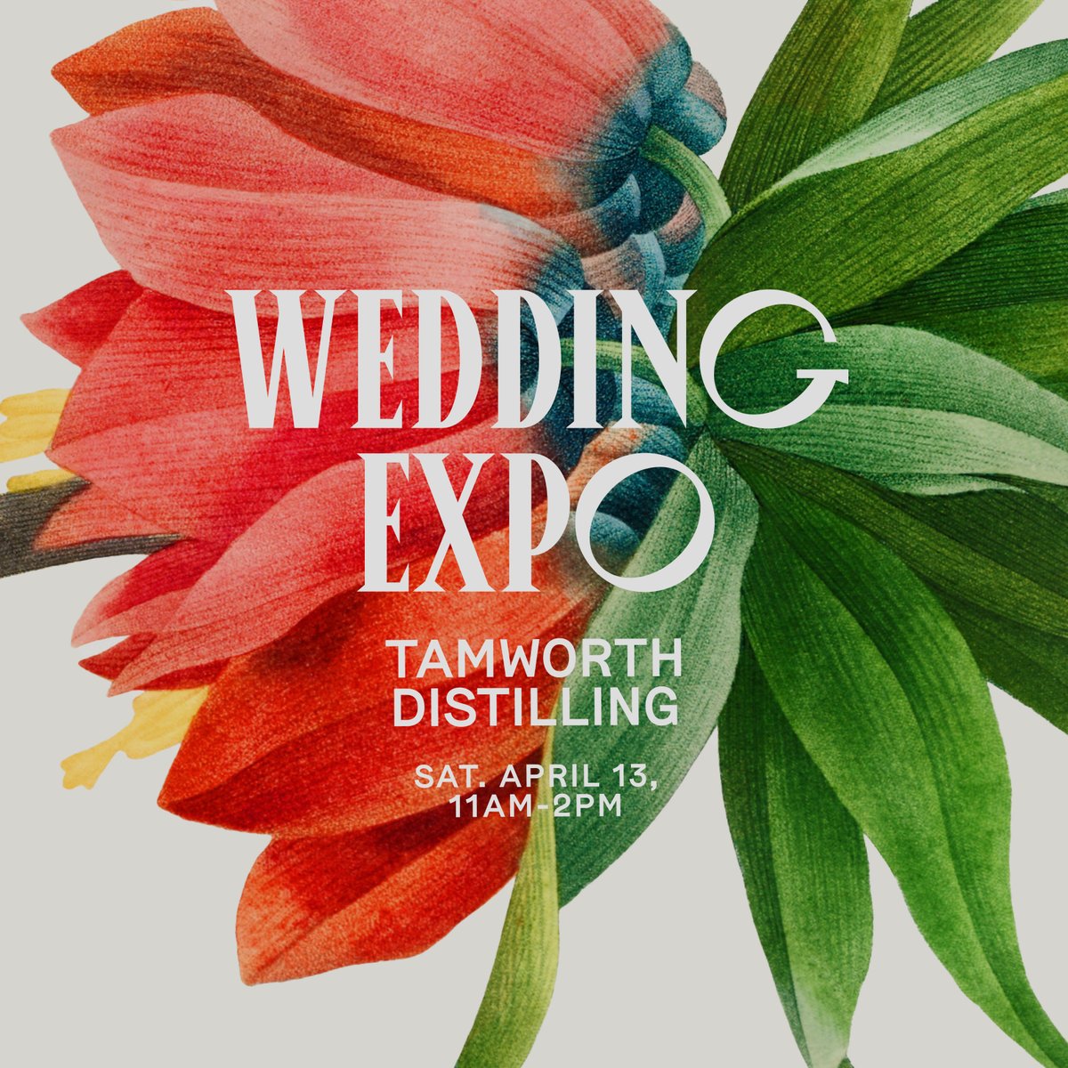 The Tamworth Distilling Wedding Expo is TOMORROW! Don't forget to join us for a day filled with amazing vendors, snacks, and handcrafted cocktails. Learn more and RSVP: bit.ly/3V5rZSd