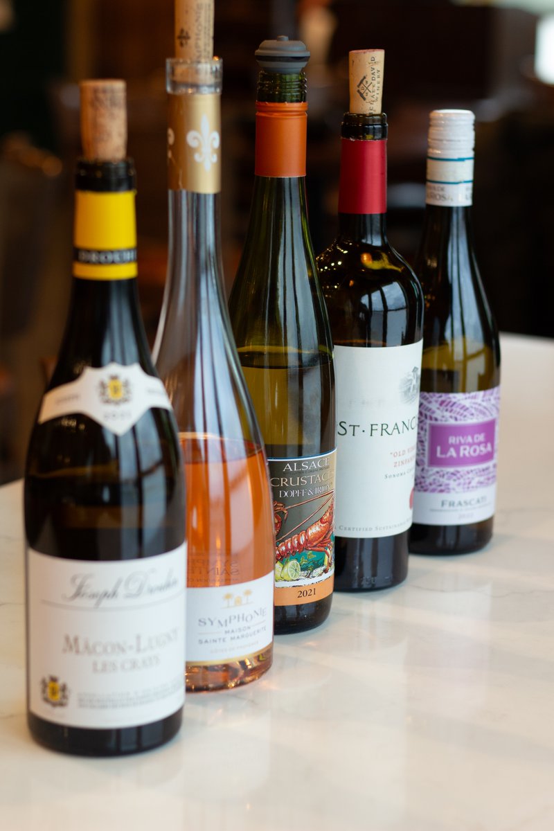 antilogycg's tweet photo. Did you know our spring menu includes NEW spring wines? Enhance your entrée with our recommended pairings.

Pro tip: Come in on a Wednesday when, all wine bottles are half off. https://t.co/cejLVnjSkv