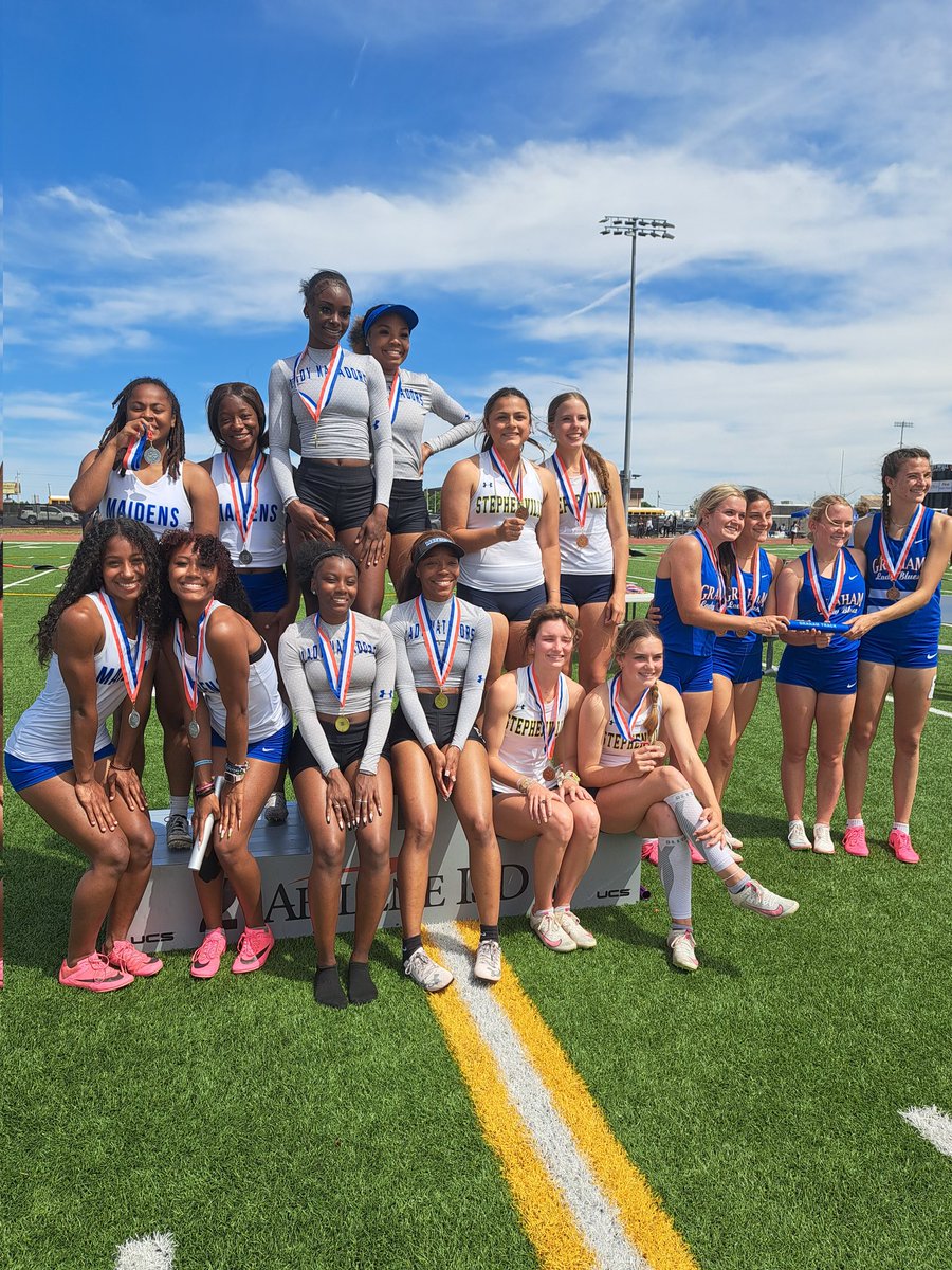 ElishaKentner's tweet photo. Congrats to the Maidens 4x100- punching their ticket to Regionals- placing 2nd with a time of 50.4 https://t.co/aVL1sl1dpr