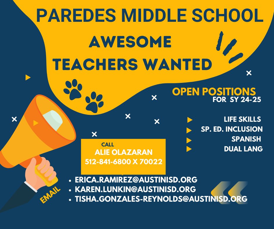 Paredes Middle School (@paredesms) on Twitter photo 