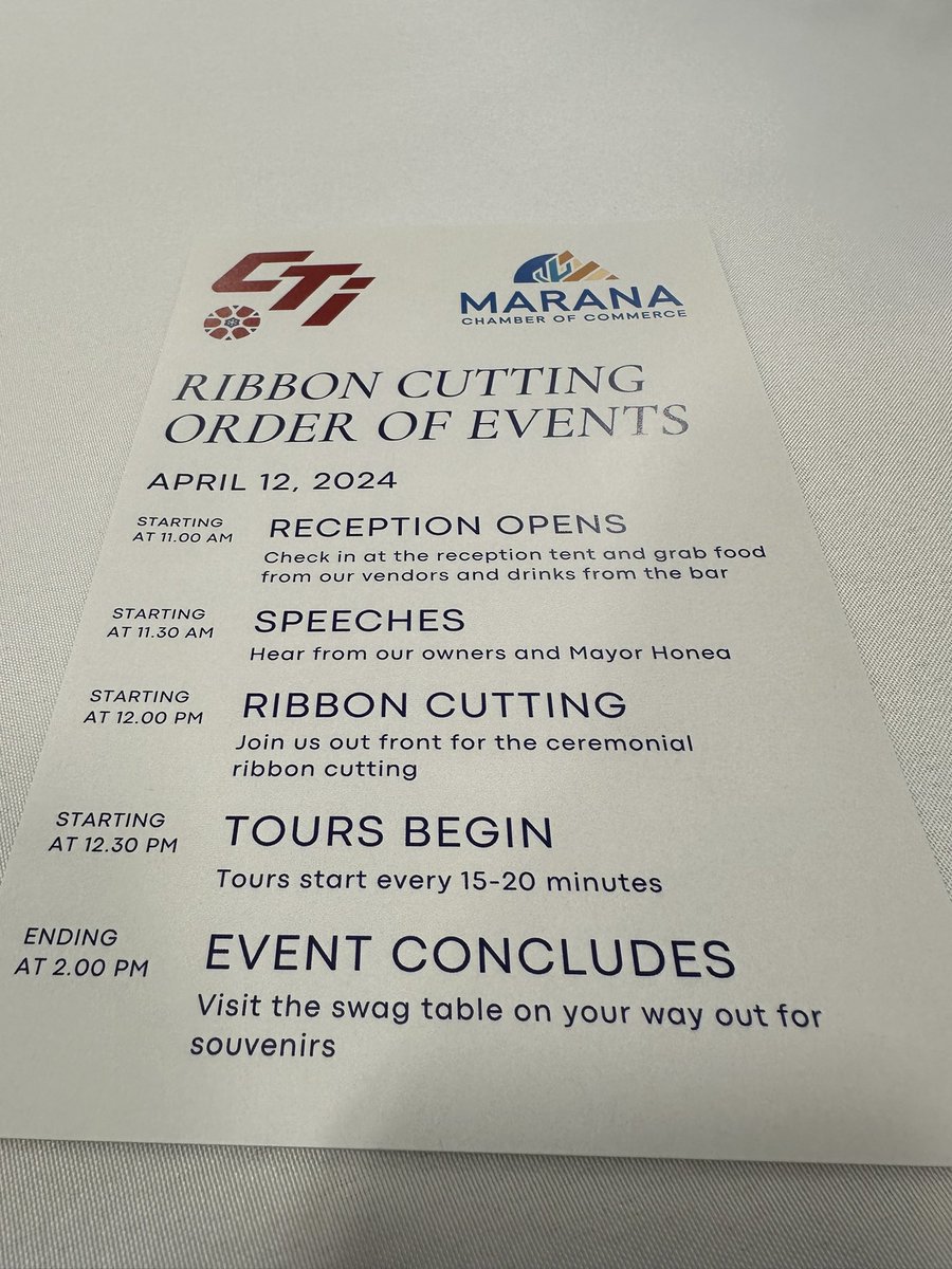 PCCTruckDriver's tweet image. Congratulations to CTI, our advisory committee member, for their new location ribbon cutting event today. Appreciate the invite. Beautiful location and facilities! We are jealous of your very own fuel island. 🙂 #PimaCCWorkforce