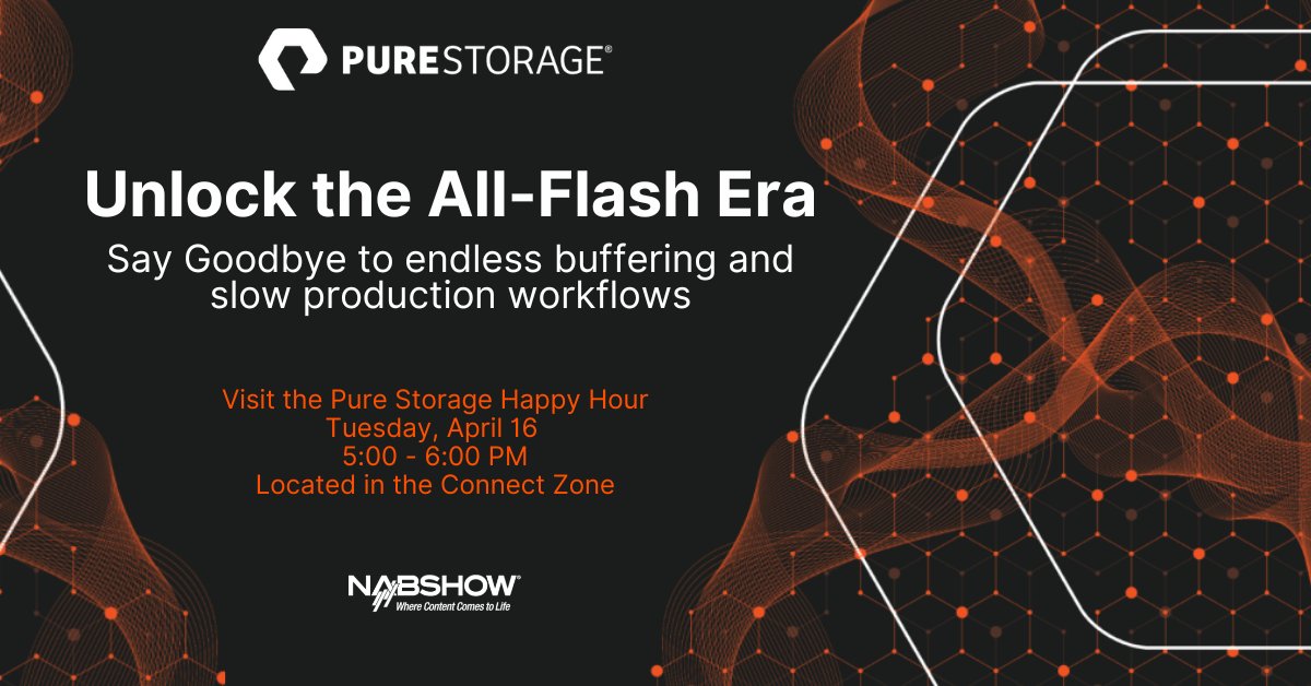 Learn how content creators gain a high performance solution no matter where they are working with our partner @PureStorage: purestorage.com/content/dam/pd…