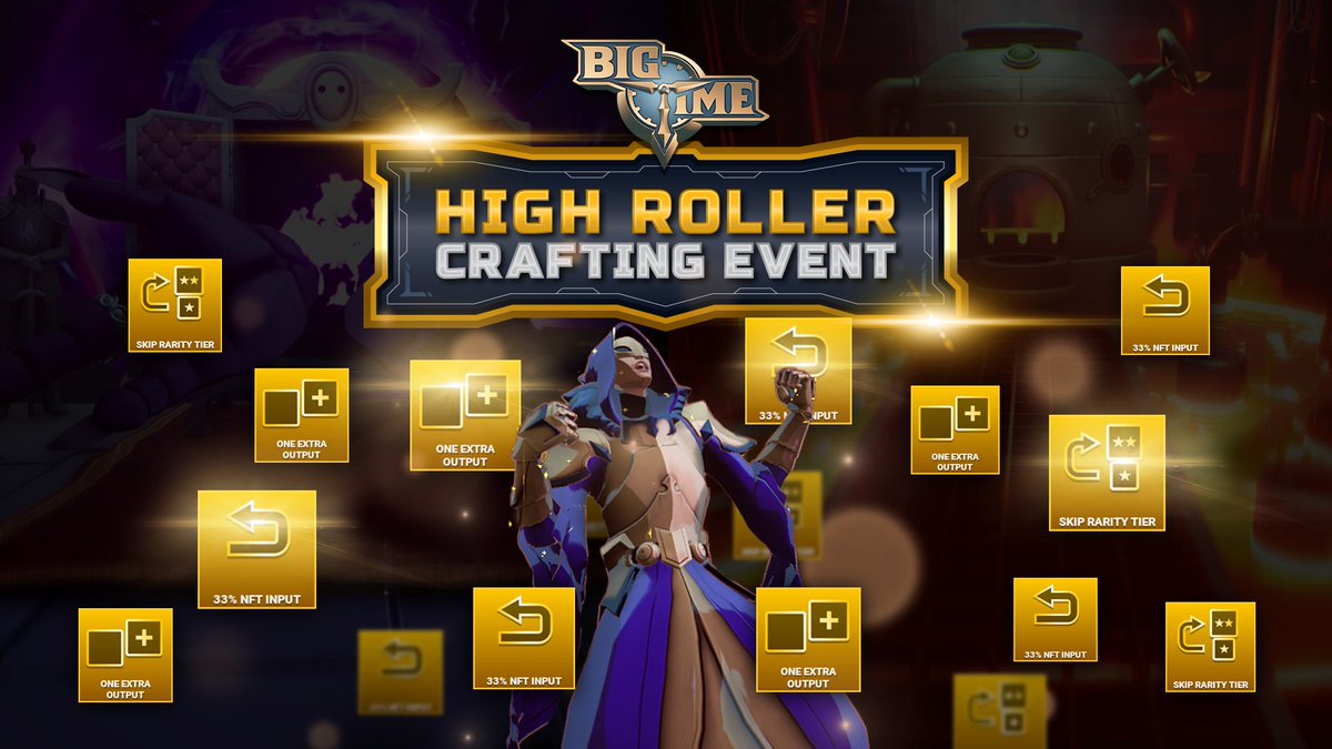 🛠️ Cosmetic High Roller Weekend Event!🛠️ 📅 Starting now and ending on 4.15.24, at 23:59 UTC. ▶️ 40% Cheaper Bonus Roll Costs ▶️ New Event Exclusive Bonuses ▶️ 50% more Leaderboard Points more info: discord.com/channels/66634…