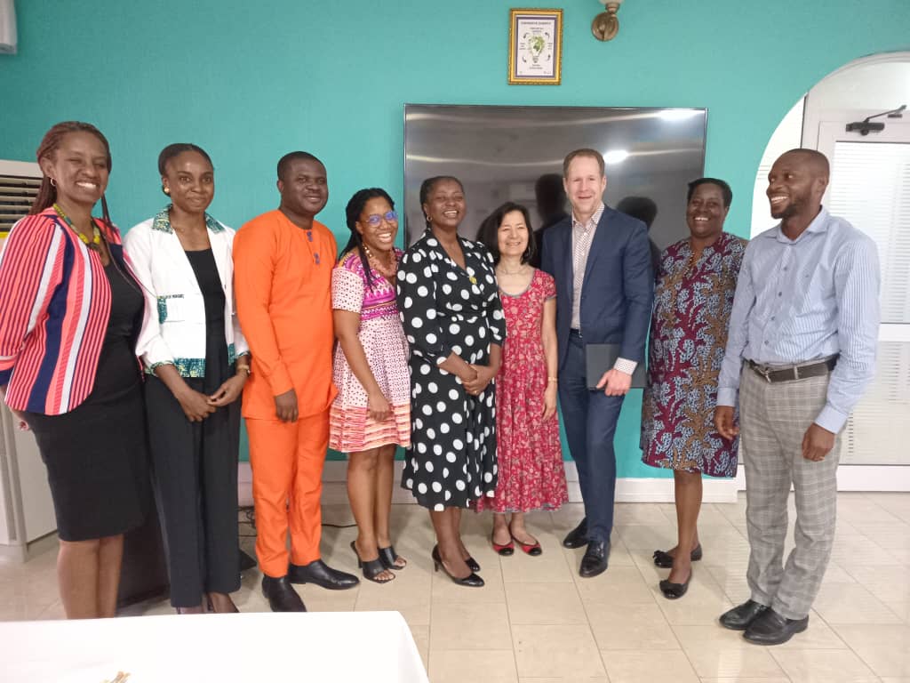 Our team in #Ghana and our CEO met with @reetaroymcf, President and CEO of the @MastercardFdn, to discuss our new partnership to enhance the employability of Ghanaian #youth, particularly women, in the agriculture sector🌱.