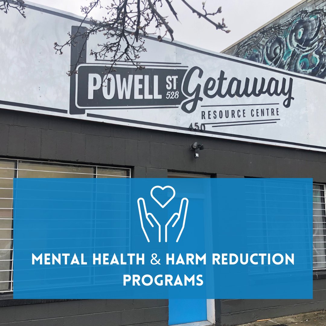 Check out the Powell Street Getaway, a unique resource center that provides mental health support and functions as an overdose prevention site. Learn more: lookoutsociety.ca/what-we-do/hea…