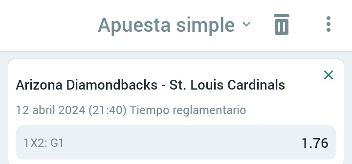 barrywhite2811's tweet photo. Me gusta hoy en la MLB

Arizona gana ⚾⚾⚾

Stake 1,76
Cuota 1.76

A la taquilla hoy https://t.co/iOPQXOLrUX