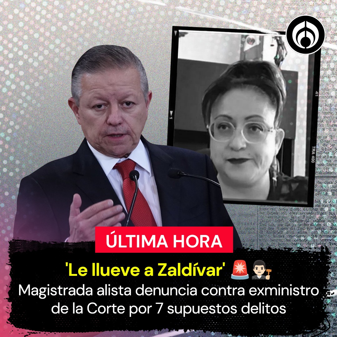 #ÚLTIMAHORA 🚨 Elba Sánchez Pozos, magistrada de circuito del cuarto tribunal colegiado en materia administrativa de Zapopan, Jalisco, anunció que presentará una denuncia contra Arturo Zaldívar, ministro en retiro de la Suprema Corte, por diversos delitos. 🗣️ En entrevista con…