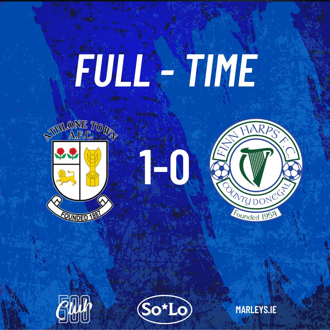 Disappointing result in Athlone. We go again next Friday in Cobh Thanks to the Harps supporters who travelled and safe home 👏 #UTH🔵⚪️