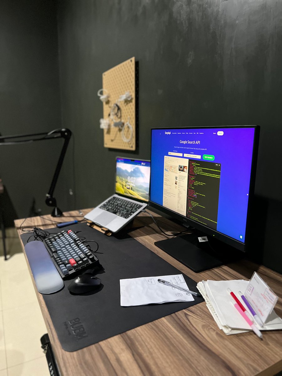 serp_api's tweet image. Time for another #Officearoundtheworld !
Hello from Makassar, Indonesia!
Everybody's work style and workspace looks different, whether you work from a private office, a coworking space, a coffee shop, or at home!
#serpapi #officearoundtheworld #remotework #Indonesia