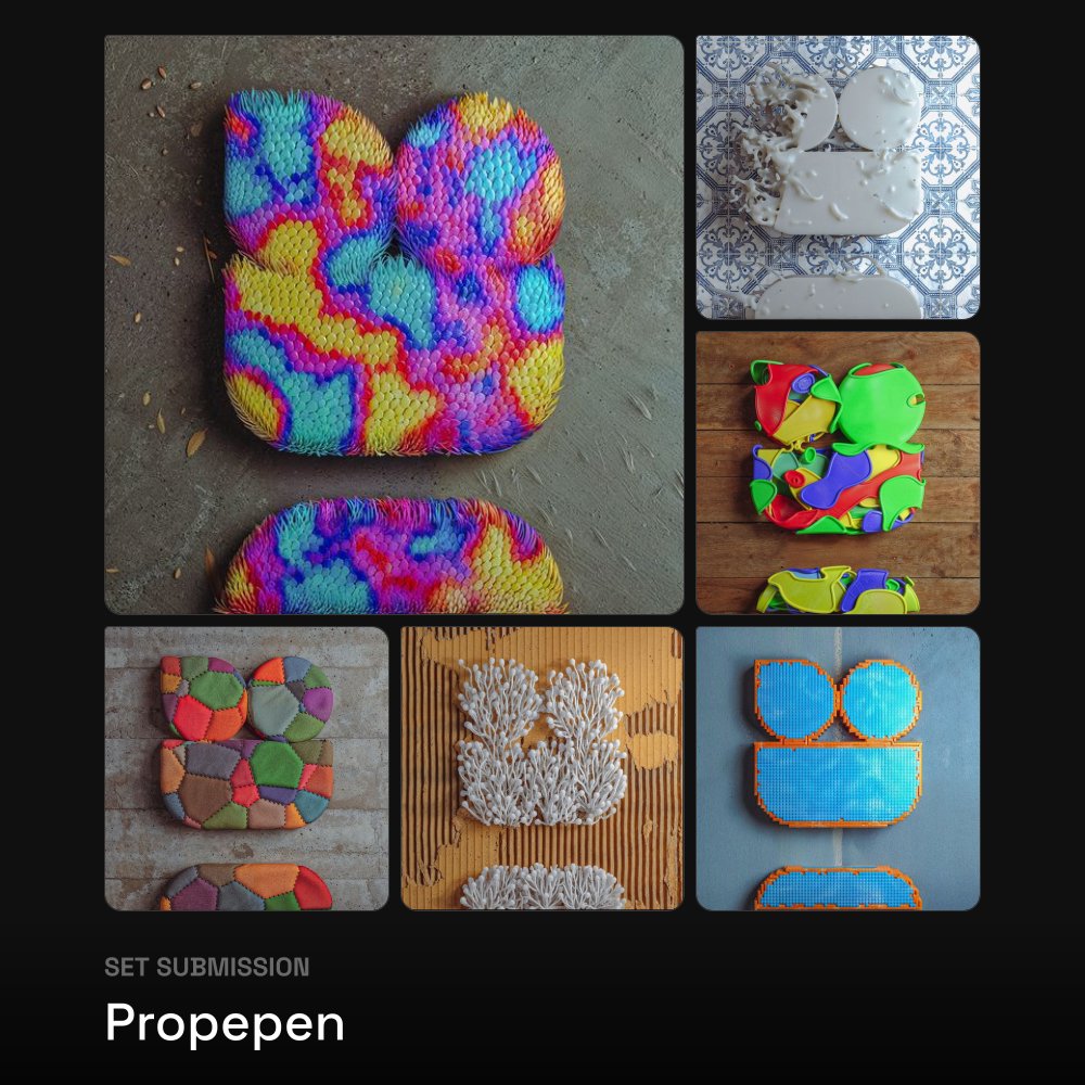New Set Submitted: 'Propepen' Print Editions by @dasNeves_vfx