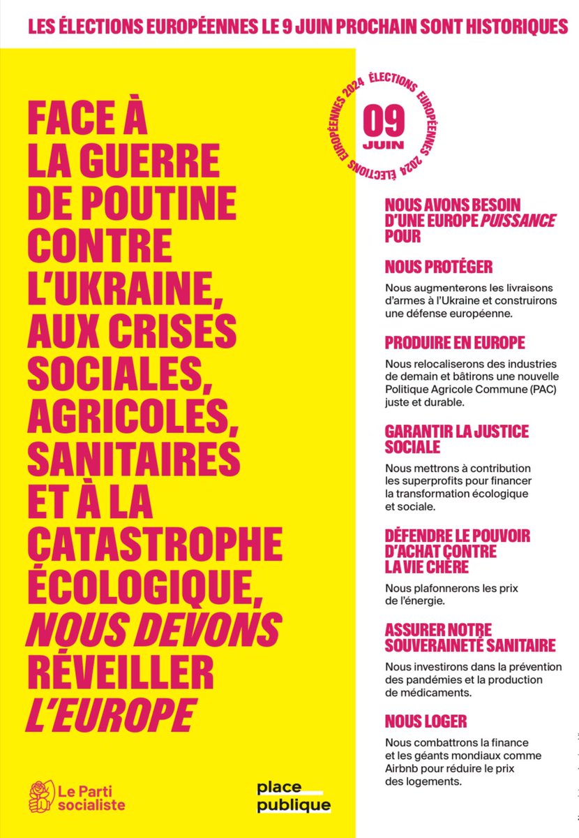 Nouvelle session de porte à porte ce soir à #Stalingrad pour #ReveillerLEurope ce soir 👉 taxer les riches pour financer la transition écologique 🌱 👉 produire en 🇪🇺 👉 protéger les Européen-nes 🛡️ 👉 inciter à s'inscrire sur les listes électorales jusqu'au 3 mai 🖊️ #Paris10