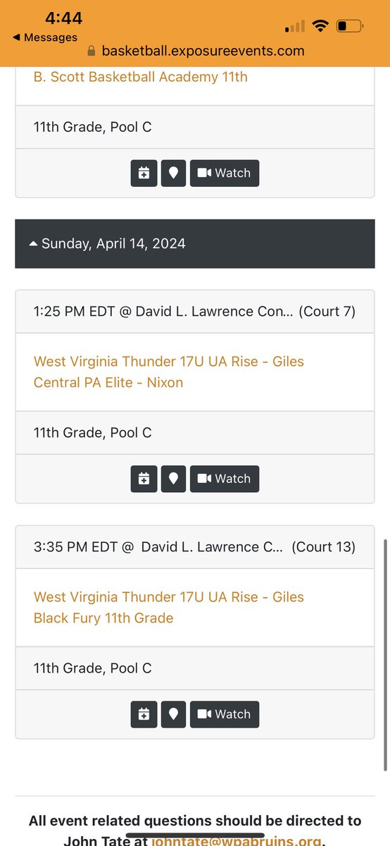 First AAU tournament!!!!