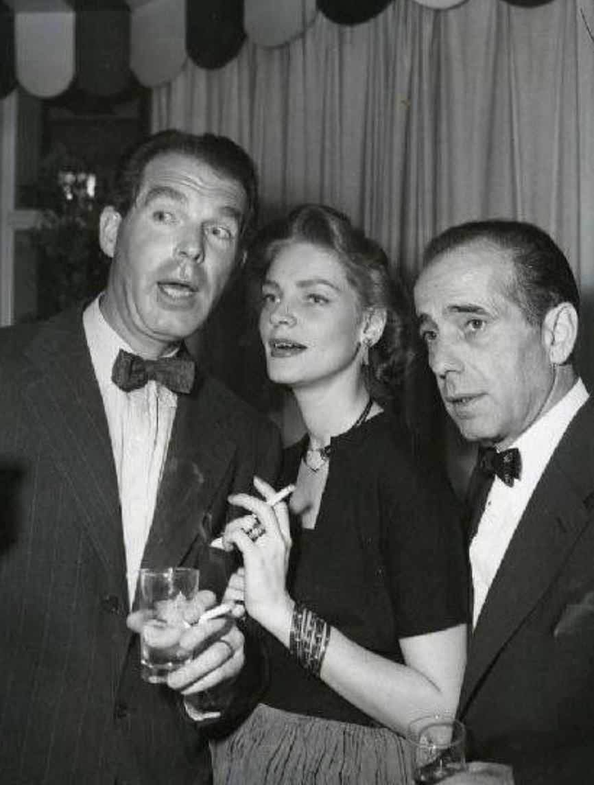 AN EXTRAORDINARY VINTAGE: Fred MacMurray, Lauren Bacall and Humphrey Bogart.