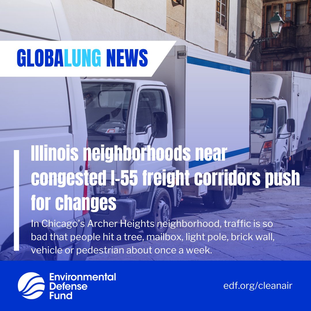 Check out the @chicagotribune's recent article on how freight traffic is affecting residents across Illinois and the state's efforts to adopt tougher tailpipe pollution limits for trucks. chicagotribune.com/2024/03/31/ill…