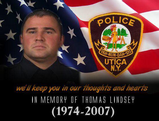 This week marks the tragic anniversary of the deaths of two #OneidaCounty police officers. Whitesboro Officer Kevin Crossley, who died in an on-duty motor vehicle accident on 4/11/18 & Utica Officer Thomas Lindsey, who was killed in the line of duty on 4/12/07. #AlwaysInOurHearts
