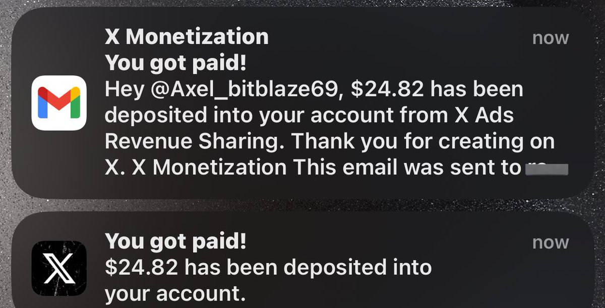 Elon nailed the timing of this month's X payout, lol. Thank you!