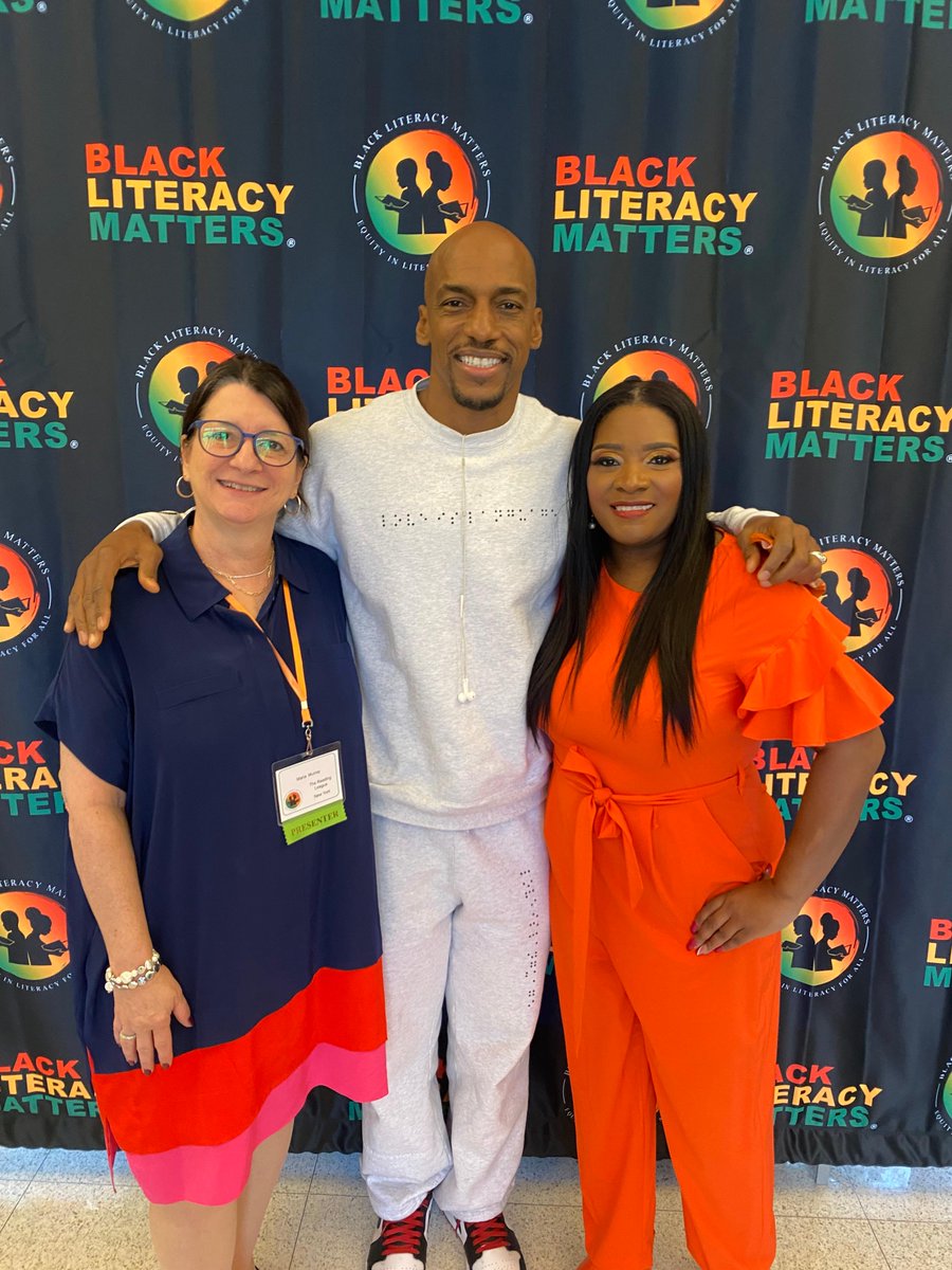 TRL's @DrMariaMurray1 & @MsKurto attended the #BLMConference2024. We're grateful for the opportunity to hear keynote @KJWinEducation & be part of essential conversations on key issues &strategies regarding Black Literacy improvement with leaders like @voiceadvocacy & @AMEERBARAKA