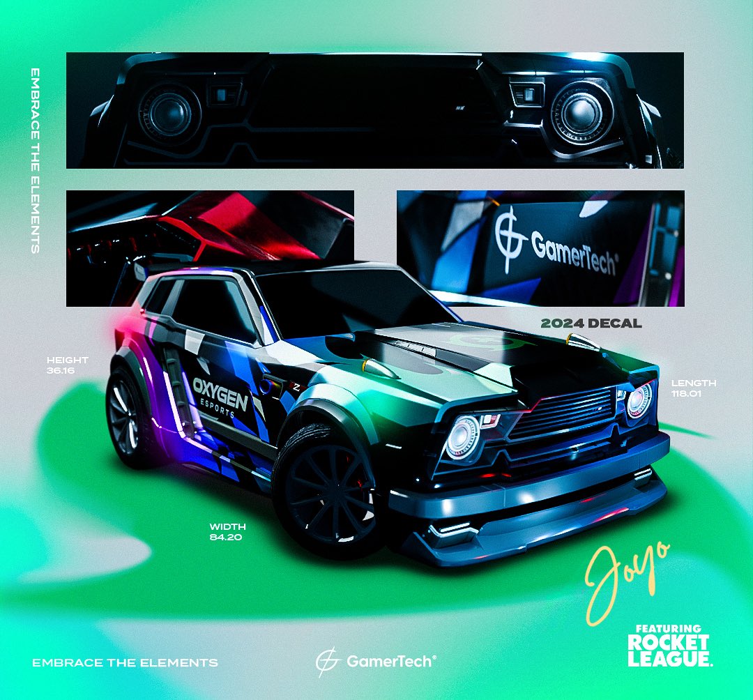 Joining the @oxg_rl family in style. 

To celebrate the move, I will be choosing two winners who will receive an OXG decal! To enter... 

Follow @oxg_rl &amp; <a href="/Joyokamii/">Joyo</a> 
RT this post