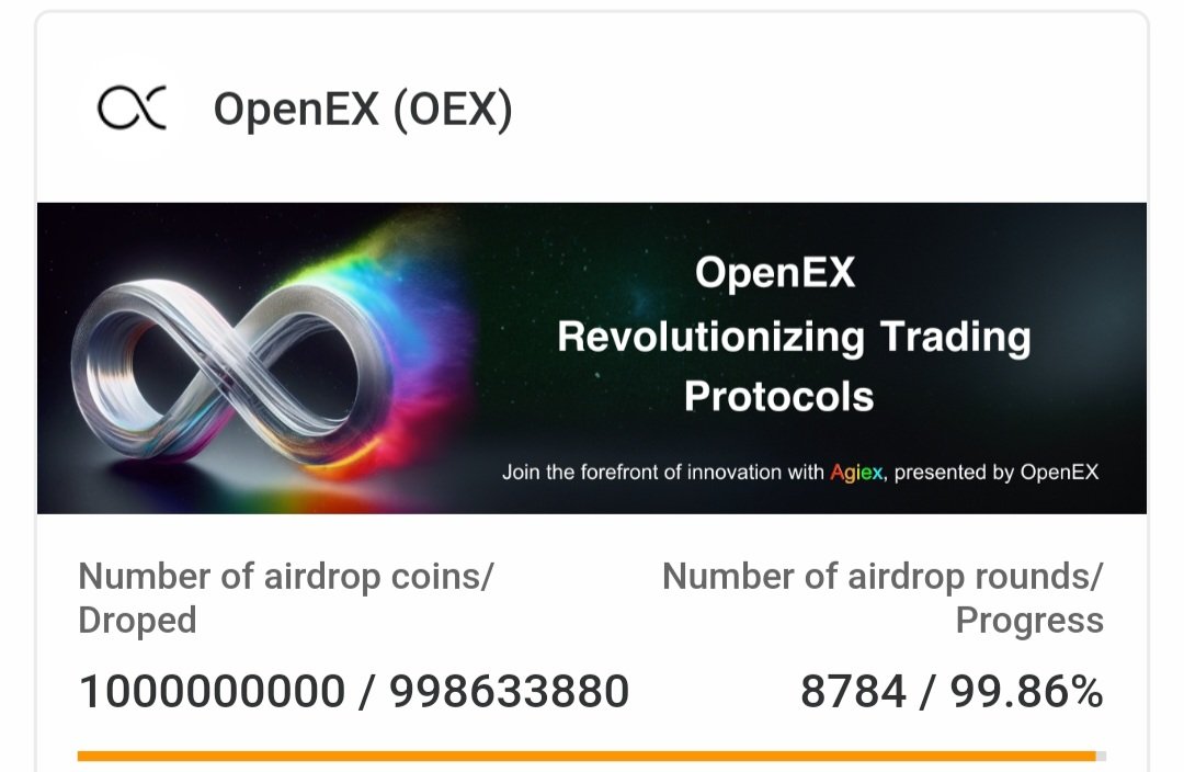 OpenEX Community | In preparation of binding OEX Withdrawal Address on #SatoshiApp, please NOTE the FOLLOWING:

🟥 The Binding (ie Submission/Linking) of your OEX Withdrawal Address on Satoshi App will start on 13th April 2024 and end by 27th April 2024.

🟥 Ensure that the…