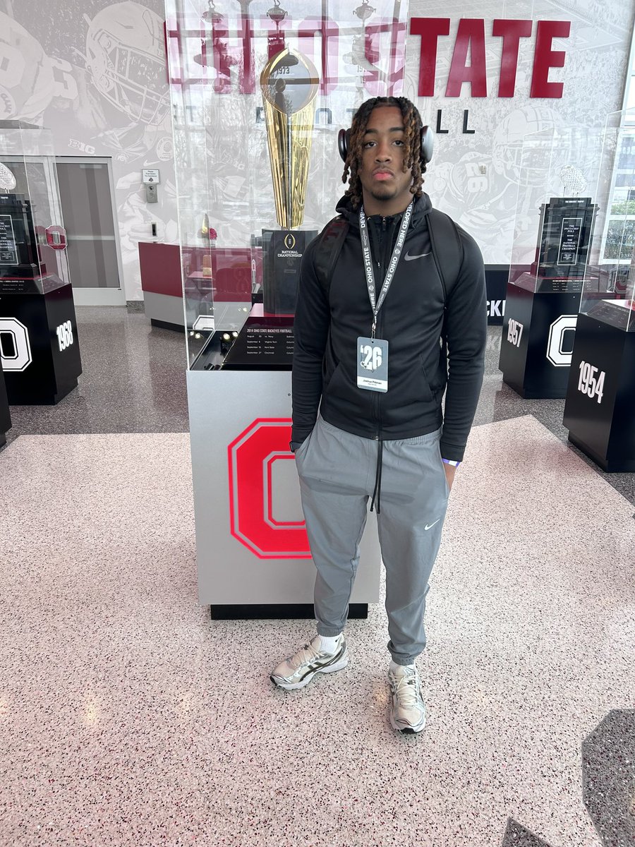 What a time in Columbus ‼️ I had a tremendous time at Ohio State today. Can’t wait for spring game tomorrow! @R2X_Rushmen1 @adamgorney @OhioStateFB @KFHSfootball @CoachJOFFRION @ChadSimmons_ @CoachSteveDBU @rivals @WillVapreps @JohnGarcia_Jr @jchorba16