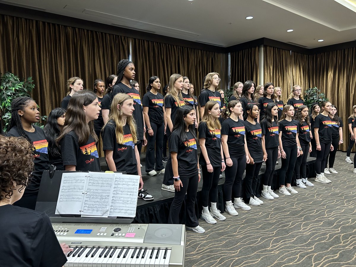Congrats to the MS Treble Choir in their beautiful performance this afternoon in Pigeon Forge!
