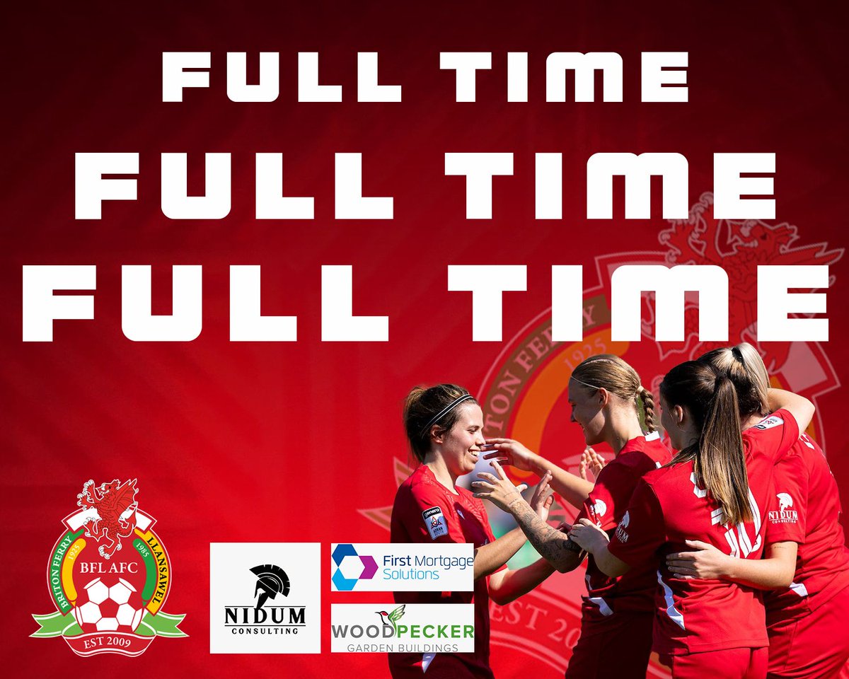 The young reds end the season with a loss but finish an excellent third place in a competitive league. @BFLLAFC 0 @CardiffCityFCW 5