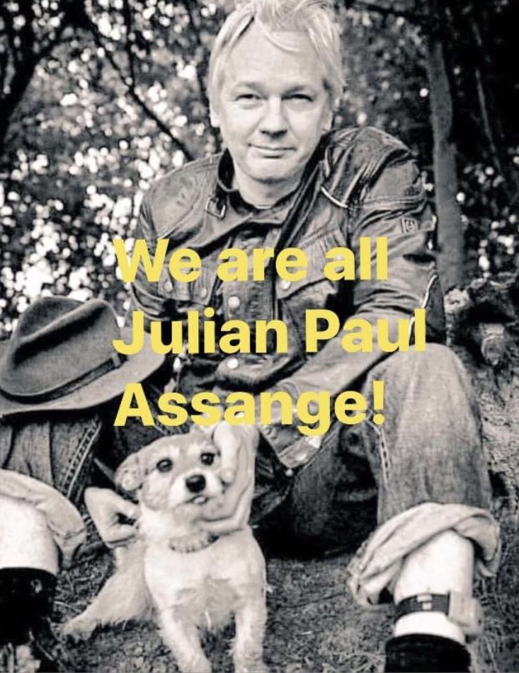 His freedom is our freedom.
Pass it on!
#FreeJulianAssange