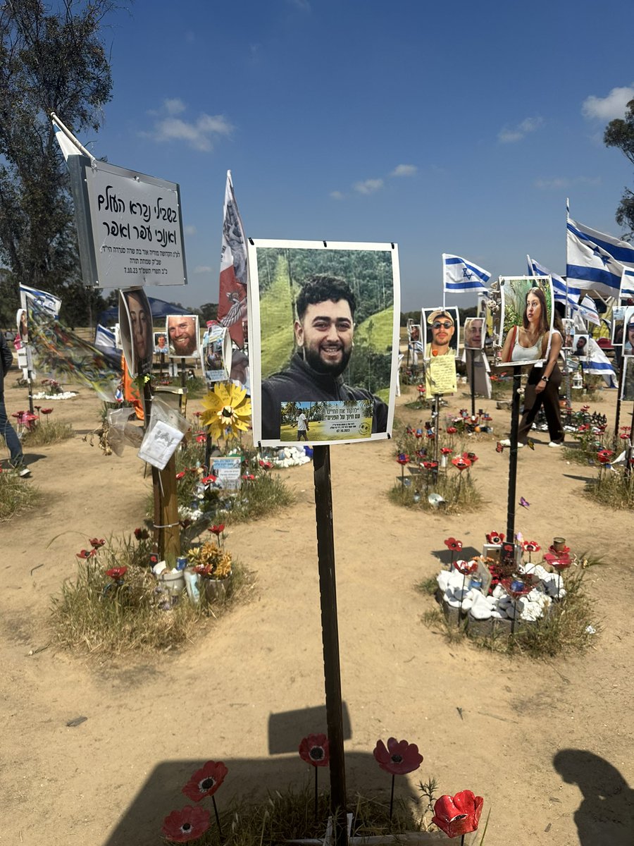 The Nova Festival site is a haunting  reminder of what’s at stake in the fight against terror & anti-Jew hate. Hundreds  brutally murdered - incl. Vancouver’s own Ben Mizrachi. We can’t allow this hate to flourish in Canada. #NeverAgain #HamasAreTerrorists #jewishlivesmatter