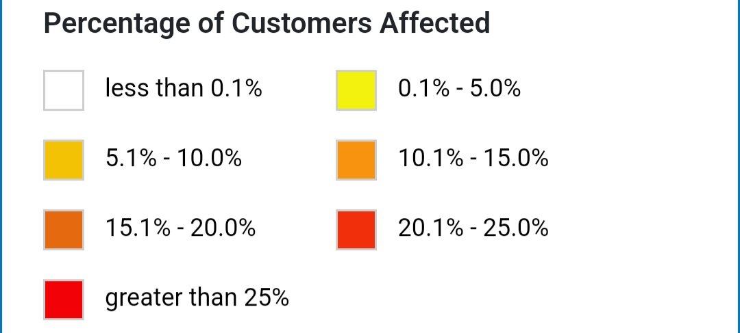 As the winds pick up, more and more reports of power outages are rolling in. Winds will eventually start to die down tonight.