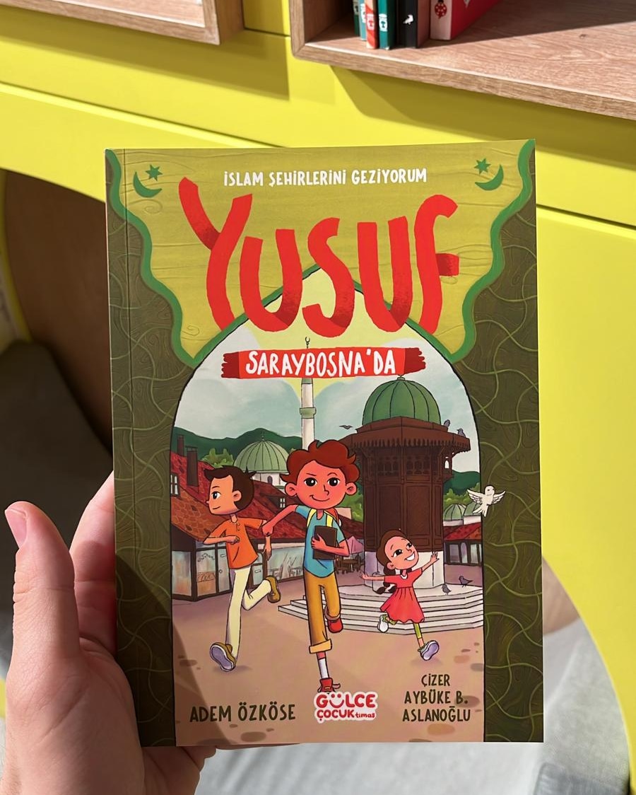 Yeni kitabım 'Yusuf Saraybosna'da' çıktı. Çocukları yine nefes kesen bir macera bekliyor.