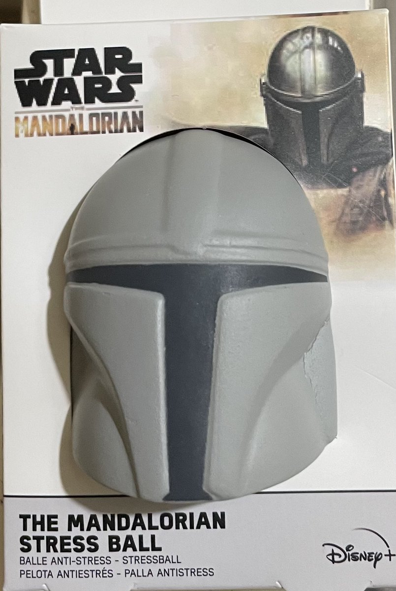 My missus is a big fan of Pedro Pascal, especially in The Mandalorian, and she’s often fancied giving his helmet a squeeze, so I’ve obliged …