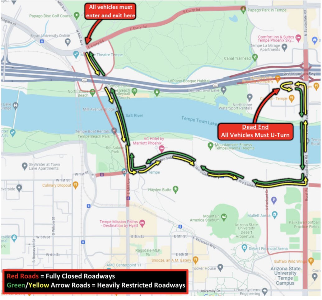 TRAFFIC ALERT🚨 Street closures related to Pat’s Tun occurring tomorrow, Saturday, April 13th, 2024 will occur between 5am and 11am. Plan your route wisely and be courteous of pedestrians.